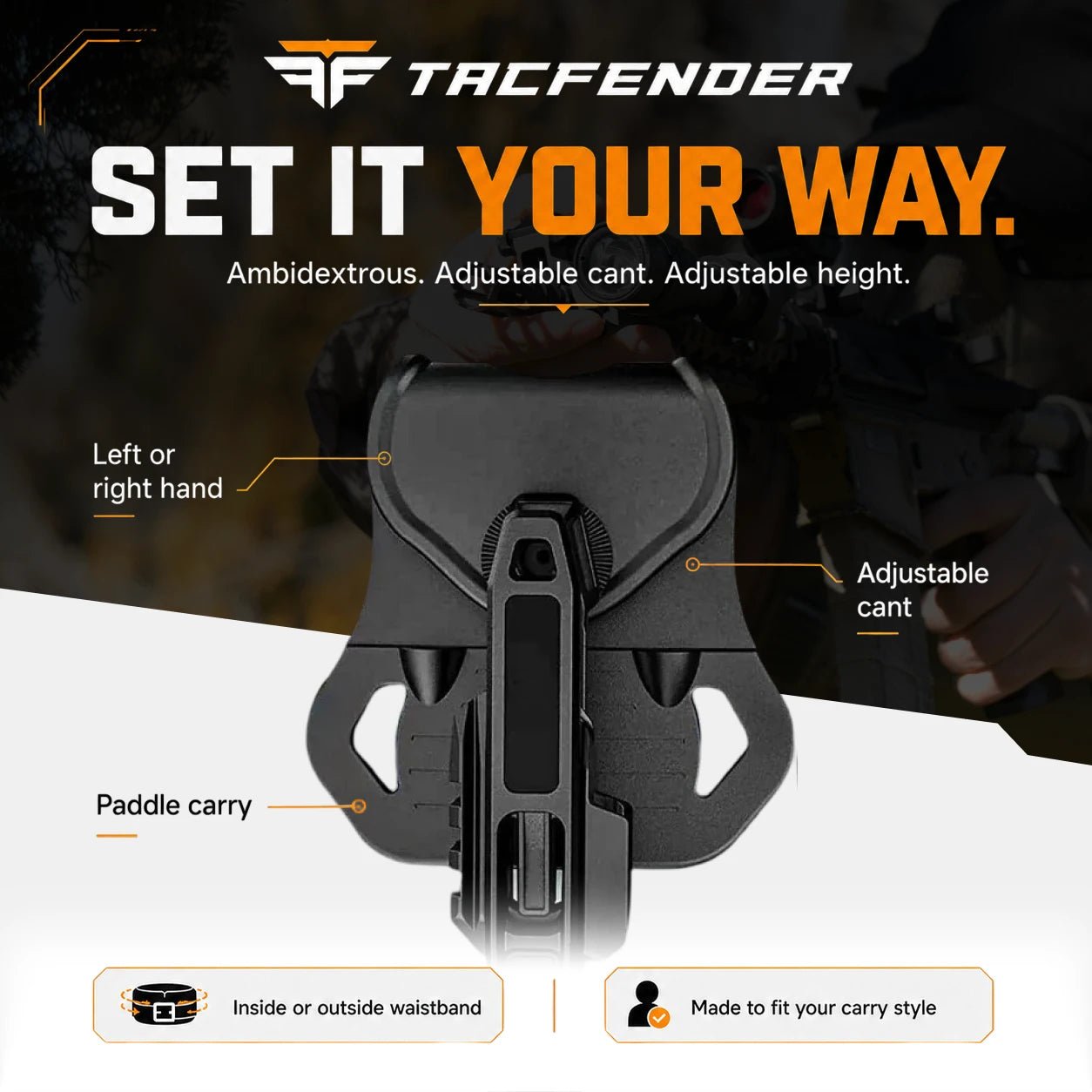 TACFENDER Universal Holster
